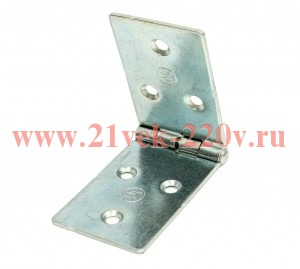 Петля карточная 128х40 цинк (пакет) Tech-Krep 145076