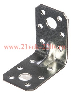 Угол крепежный усиленный 60х60х45 цинк Tech-KREP 141937
