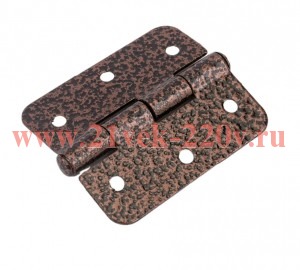 Петля накладная универсальная ПН5-60 медь (пакет) Tech-Krep 145717