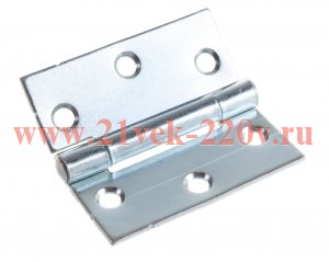 Петля карточная 50х45 цинк (пакет) Tech-Krep 148175