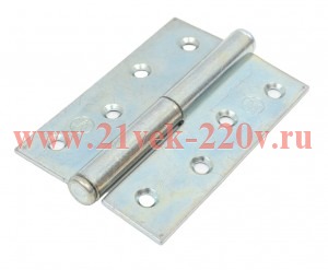 Петля накладная правая ПН1-100 цинк (пакет) Tech-Krep 148189