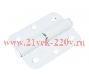 Петля накладная левая ПН1-70 бел. (пакет) Tech-Krep 148203