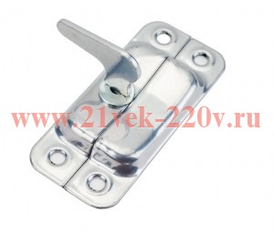 Завертка накладная ЗФ-2 15х68.5 (H=24) пол. хром (пакет) Tech-Krep 145098