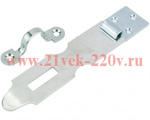 Накладка дверная НД1 (L-125мм) оцинк. (пакет) Tech-Krep 145109