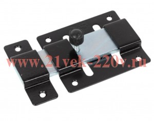 Задвижка накладная ЗЩ-029 106х66 плоский ригель (L146) цинк (пакет) Tech-Krep 148378