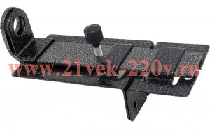 Задвижка накладная ЗЩ-029 106х66 плоский ригель (L146) серебр. (пакет) Tech-Krep 148377