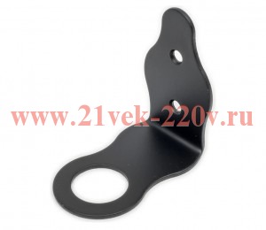 Проушина угловая фигурная 80х80х45 черн. Tech-KREP 148389