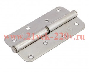 Петля накладная правая ПН1-130 бел. (пакет) Tech-Krep 148208