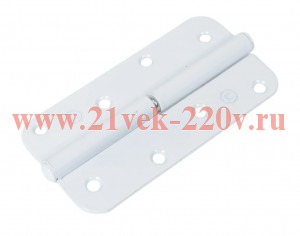 Петля накладная левая ПН1-130 бел. (пакет) Tech-Krep 148209
