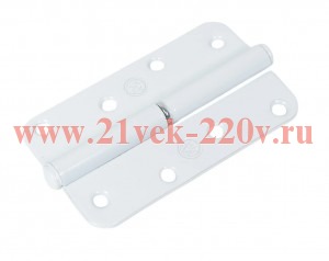 Петля накладная левая ПН1-110 бел. (пакет) Tech-Krep 148207