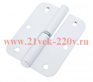 Петля накладная левая ПН1-85 бел. (пакет) Tech-Krep 148205