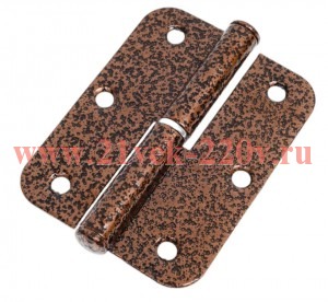 Петля накладная левая ПН1-85 медь (пакет) Tech-Krep 148213