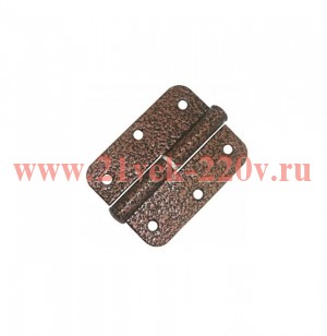 Петля накладная левая ПН1-70 медь (пакет) Tech-Krep 148211