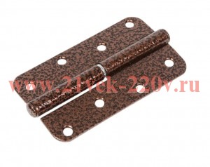 Петля накладная правая ПН1-110 медь (пакет) Tech-Krep 148214