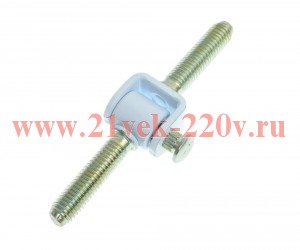 Петля ввертная ПВВ-1 бел. (пакет) Tech-Krep 148226