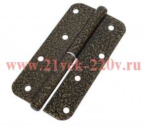 Петля накладная правая ПН1-130 бронза (пакет) Tech-Krep 148223