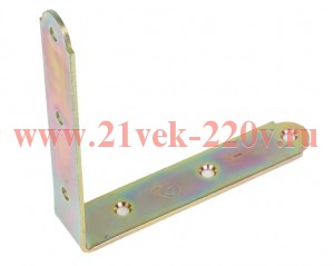 Уголок бытовой 100х100х20х2мм желт. Tech-KREP 148310