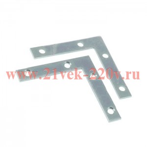 Уголок оконный плоский 60х60х10х2мм оцинк. Tech-KREP 148315