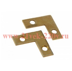 Уголок оконный плоский 40х40х10х1.5мм желт. Tech-KREP 148318