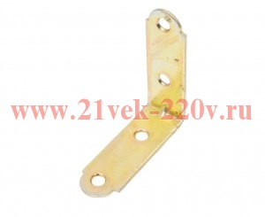 Уголок бытовой 50х50х17х2мм желт. Tech-KREP 148308