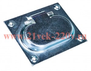 Ручка откидная 100х80 (скрытая) цинк (пакет) Tech-Krep 148799
