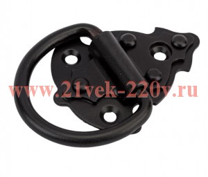 Ручка-кольцо фигурная FRS2-50 черн. (пакет) Tech-Krep 148804