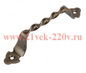 Ручка-скоба фигурная FRS-80 брон металлик (пакет) Tech-Krep 148809