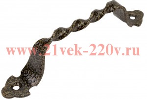 Ручка-скоба фигурная FRS-80 ст бронза (пакет) Tech-Krep 148808