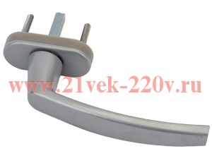 Ручка оконная Vic металл штифт 35мм серебр. (пакет) Tech-Krep 152059