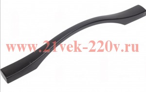 Ручка-скоба Классик H76-128 чёрный (пакет) Tech-Krep 152204