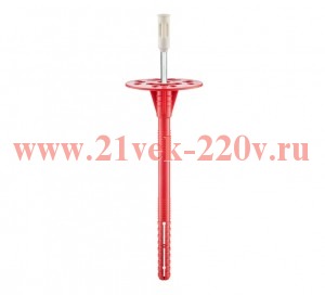 Дюбель для теплоизоляции с термоголовкой 10х120 (IZL-T) L (уп.30шт) Tech-KREP 158151