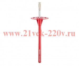 Дюбель для теплоизоляции с термоголовкой 10х200 (IZL-T) L (уп.25шт) Tech-KREP 158160