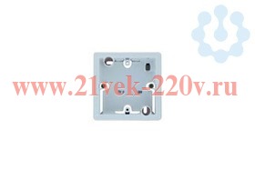 Коробка Legrand Valena 1 пост для накладного монтажа белая