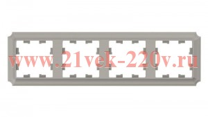 Рамка SE AtlasDesign Antique 4 поста, шампань