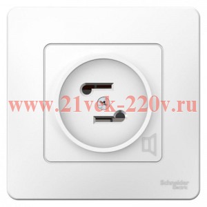 Розетка FM радио с/у Blanca Systeme Electric белый