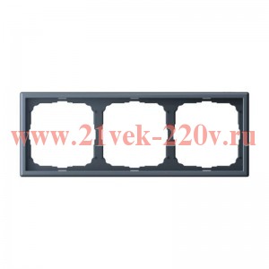 Рамка ArtGallery 3 поста грифель Systeme Electric