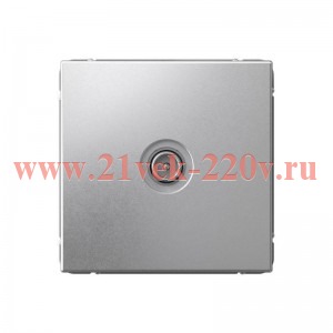 Розетка телевизионная ArtGallery оконечная 1dB алюминий Systeme Electric