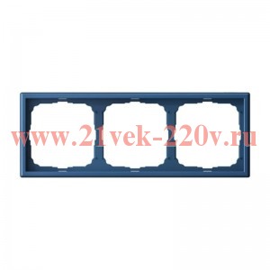 Рамка ArtGallery 3 поста аквамарин Systeme Electric