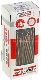 Саморез универсальный 90х5.0мм желт. (уп.100шт) Tech-KREP 102267