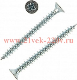 Саморез ШУц 3.0х35 пот. гол. (уп.22шт) Tech-KREP 102413