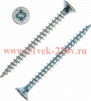 Саморез ШУц 3.5х40 пот. гол. (уп.15шт) Tech-KREP 102421