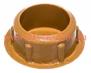 Заглушка декоративная 12мм бук (уп.30шт) Tech-Krep 108878