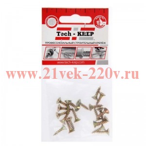 Саморез ШУж 4.0х16 потайной головкой (уп.25шт) Tech-KREP 102488