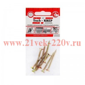 Саморез ШУж 5.0х50 потайной головкой (уп.8шт) Tech-KREP 102511