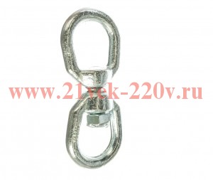 Вертлюг петля-петля оцинк. 10мм (уп.1шт) Tech-Krep 112754