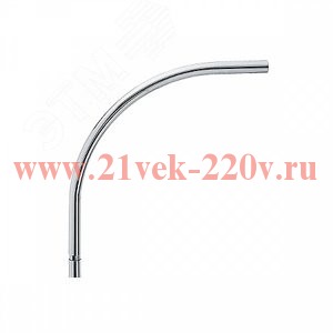 Дуга 1/4 для трубы 25мм хром накладная Tech-Krep 127429