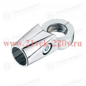 Соединитель 3-х труб угловой регулируемый хром (уп.1шт) Tech-Krep 127451