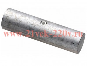 Соединитель труб 25мм скрытый хром (пакет) Tech-Krep 127456