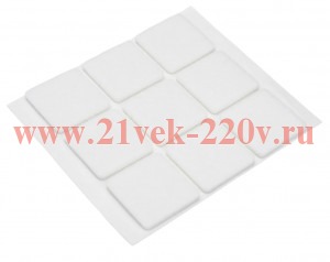 Пункт фетровый самокл. 25х35 бел. (уп.9шт) Tech-KREP 109146