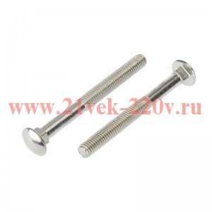 Болт мебельный 6х70 DIN 603 (уп.1288шт) Kranz 1301-0670-1